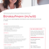 Bürokaufmann (m/w/d)